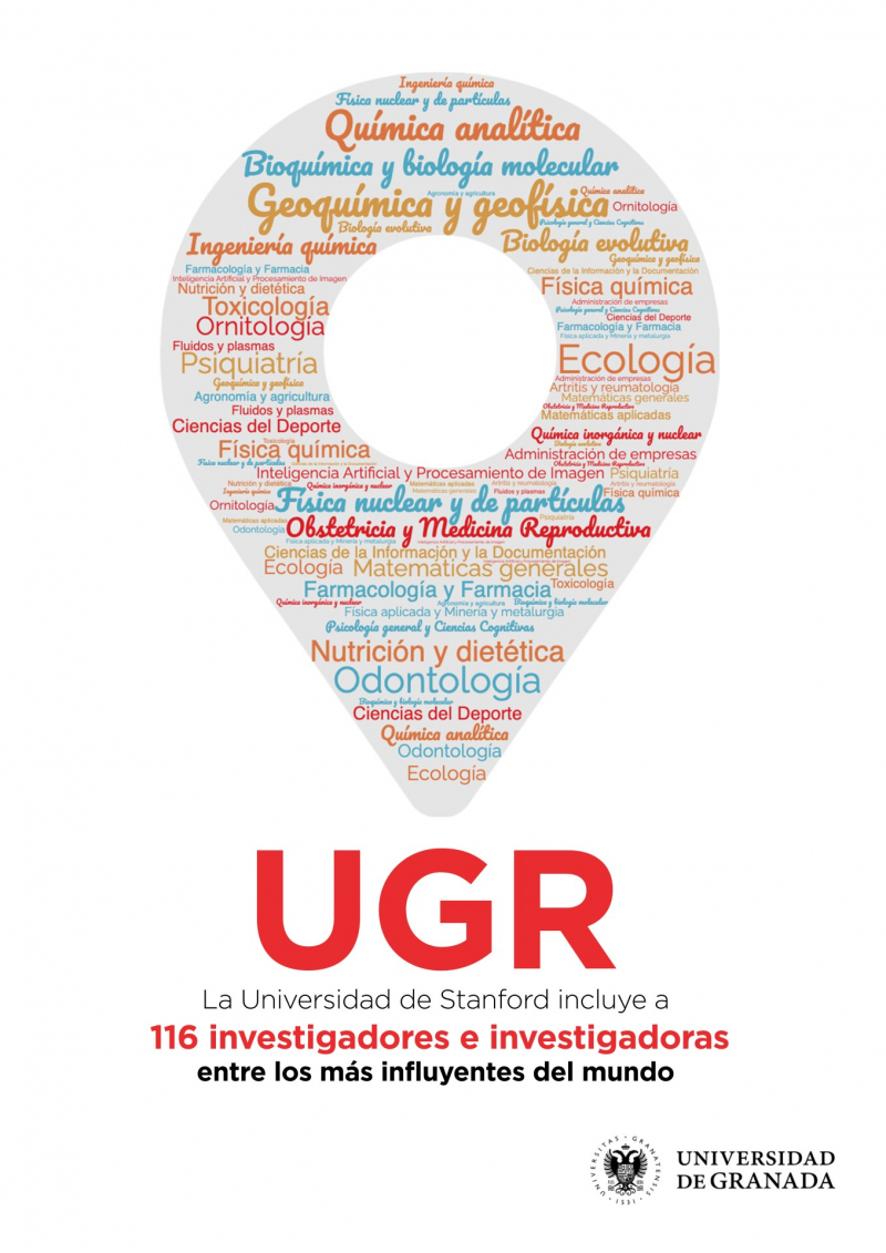 La UGR tiene ya 116 investigadores entre los más influyentes del mundo, 3 de ellos de nuestro Dpto.