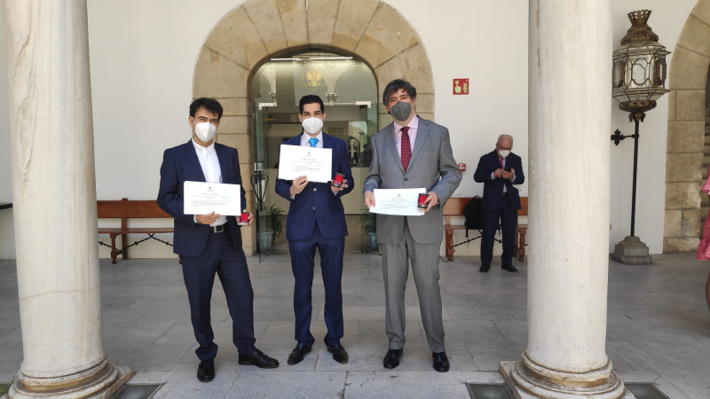 Foto de los premiados Foto de los premiados