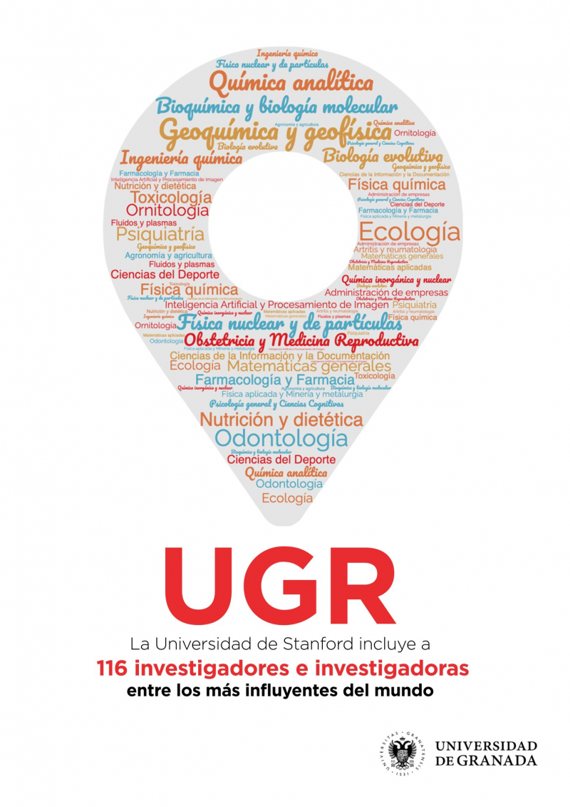 La UGR tiene ya 116 investigadores entre los más influyentes del mundo, 3 de ellos de nuestro Dpto. La UGR tiene ya 116 investigadores entre los más influyentes del mundo, 3 de ellos de nuestro Dpto.